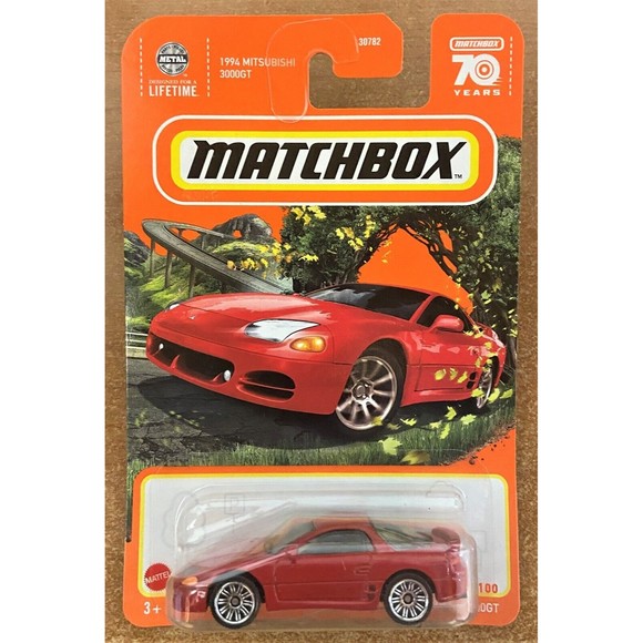 Hot Wheels Matchbox 1994 Mitsubishi 3000GT - Mitsubishi - Black 64/102